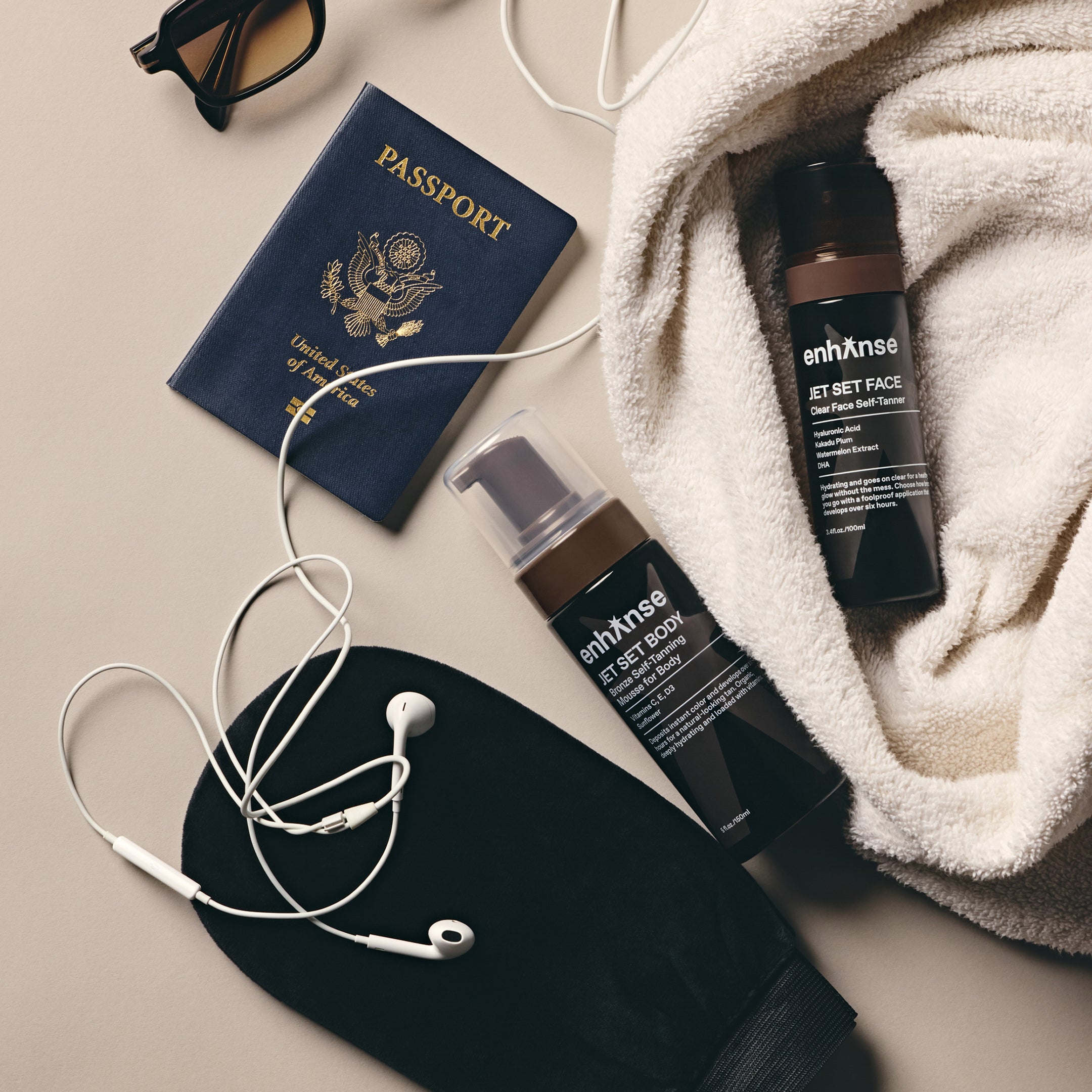 The Jet Set Self-Tanners