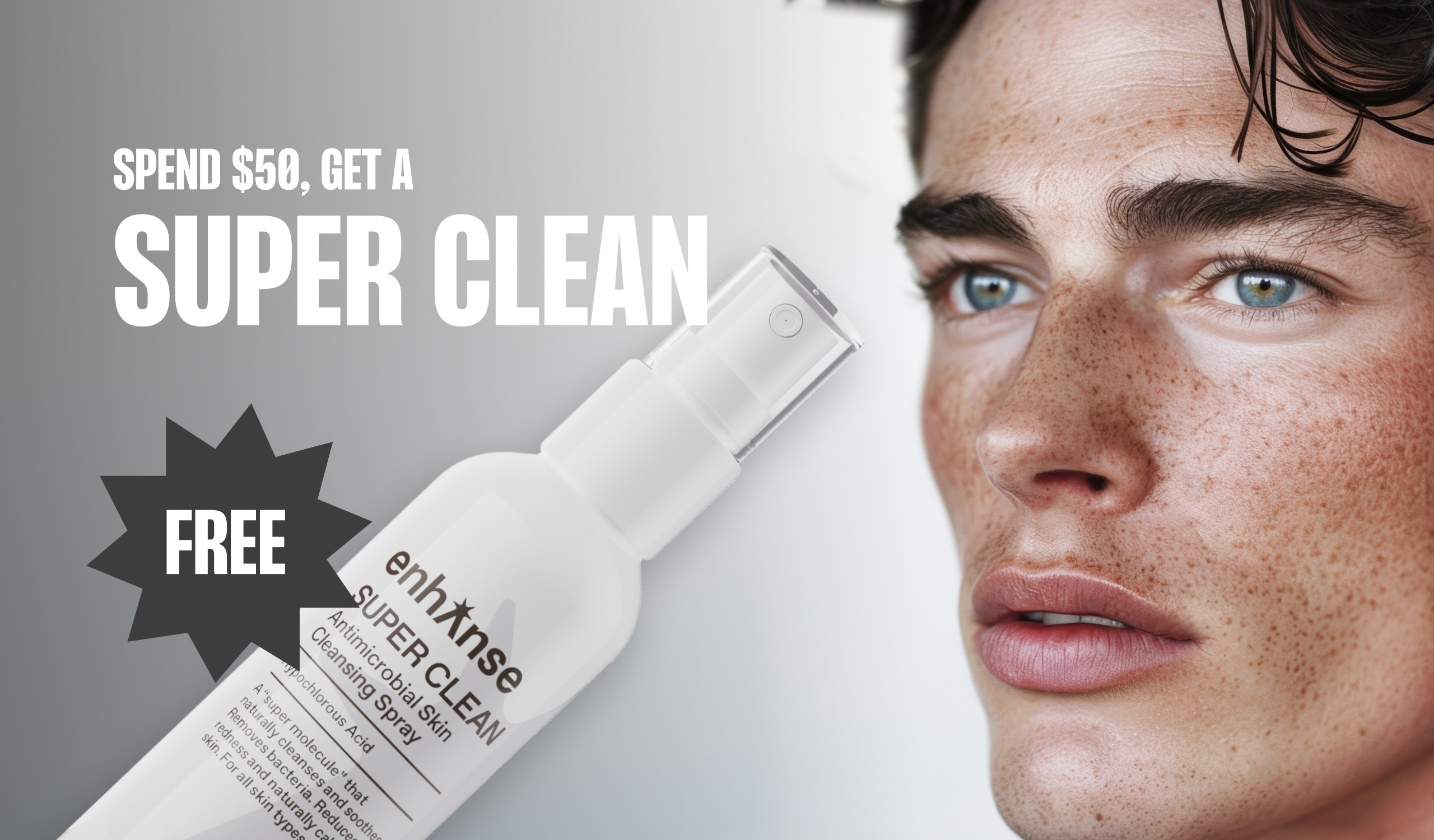 Free Super Clean on Orders $50 or more