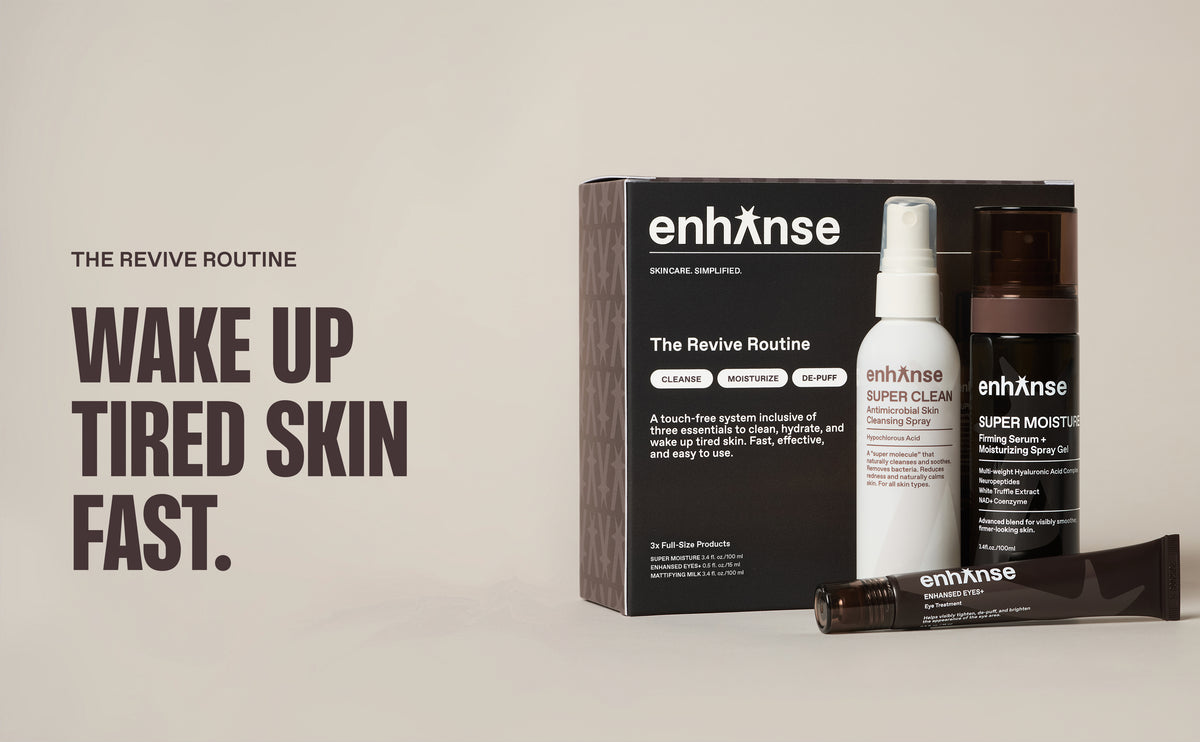 The Revive Routine, Wake up tired Skin Fast.